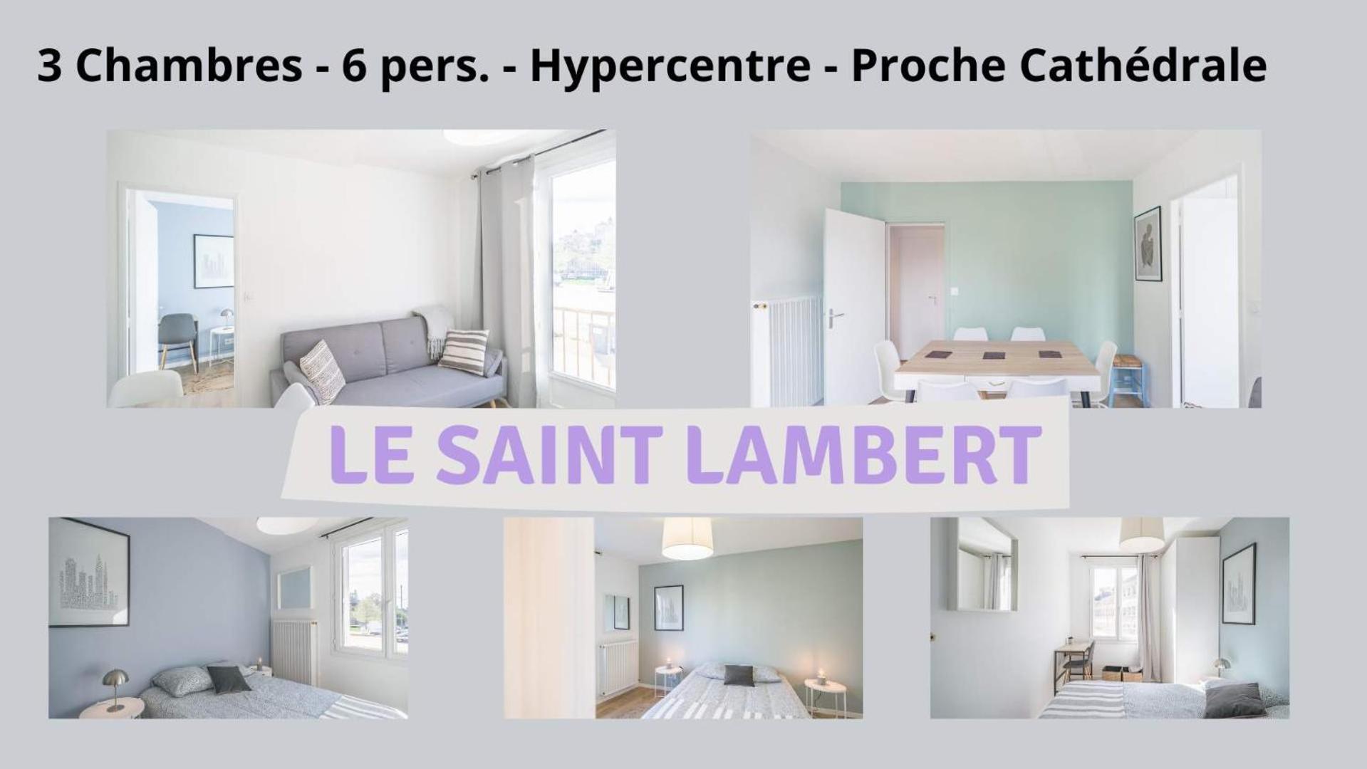 Le St Lambert Proche Cathedrale Parking Gratuit Lägenhet Troyes Exteriör bild